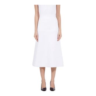 Ferragamo Womens A-Line Midi Skirt, Size X-Large