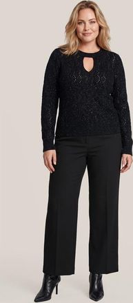 Mart Visser Lexie Lurex Trui Zwart Maxi