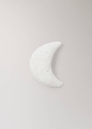 Mango Sonaglio luna a pois per beb&egrave; bianco sporco - Home - Taglia unica - MANGO HOME