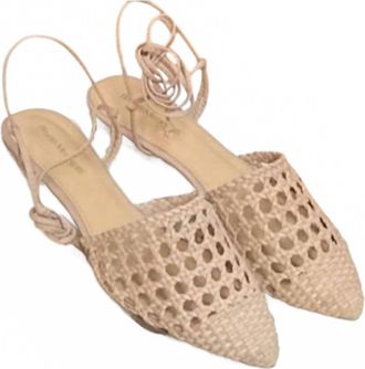 Bruno Menegatti Womens Strappy Leather Sandals In Rose