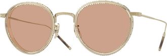Oliver Peoples OV1318T TK-8 5327 Mens Sunglasses Gold Size 48