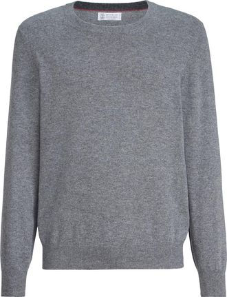 Brunello Cucinelli Cashmere sweater in Dark Grey at Nordstrom, Size 50 It