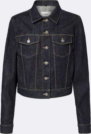 Fendi Giacca di jeans cropped