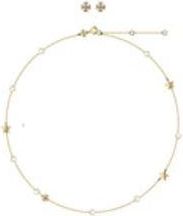 Tory Burch Kira Necklace and Stud Earring Gift Set