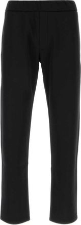 Prada Black Flat Front Pant