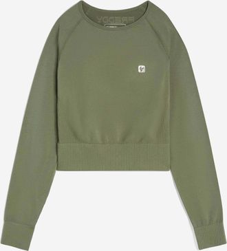 Freddy Longtop FREDDY Sport top F3WSFT3, Damen, Gr. XS, gr&uuml;n (beetle gr&uuml;n), Obermaterial: 94% Polyamid PA. 6% Elasthan EL., Tops Longtop