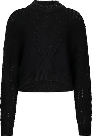 Liu Jo Maglione goffrato - Nero