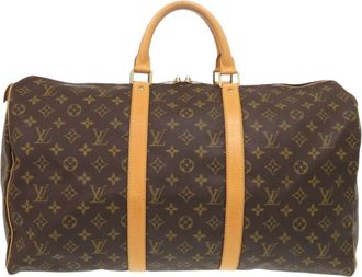 Louis Vuitton Brown Monogram Monogram Boston Bag (Pre-Owned)