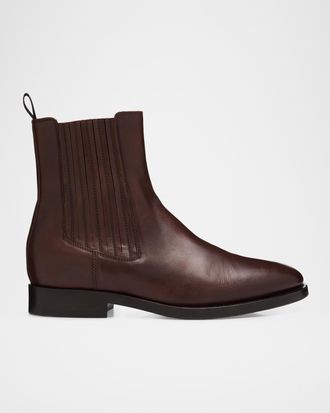 Brunello Cucinelli Men & apos;s Leather Chelsea Boots
