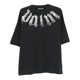Palm Angels Heren, Tops, Zwart, Maat: XL