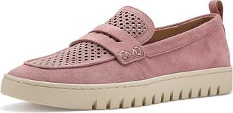 Vionic Uptown Perf Womens Shoes Cinder Rose Suede : 6.5 W