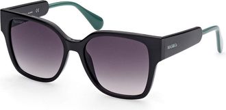 Max & Co. MO0036 01A Womens Sunglasses Black Size 55