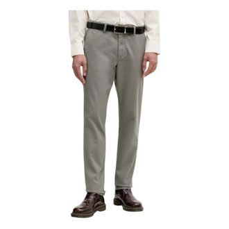 Benetton Slim Fit Katoenen Chino - Heren - Chinos - Grijs - S - Katoen - Broeken