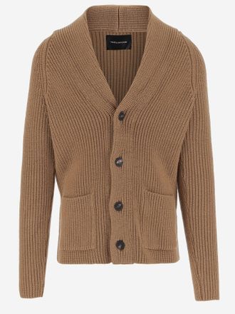 Tagliatore Jackson Stretch Wool Cardigan