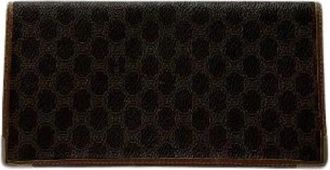 Celine Pre-owned Lederen Portemonnee - Dames - Vintage Accessoires - Bruin - ONE Size - Leer - Vintage