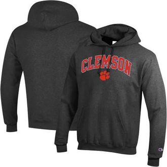 Champion Mens Champion Charcoal Clemson Tigers Arch Over Logo Pullover Hoodie at Nordstrom, Size Xx-Large