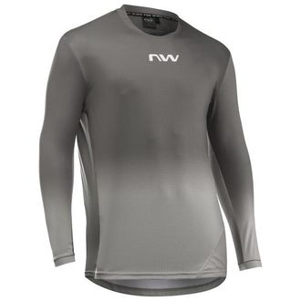 Northwave Edge 2 Jersey Long Sleeve Velotrikot f&uuml;r Herren | grau