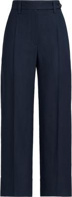 Brunello Cucinelli Square cigarette trousers in Blue at Nordstrom, Size 50 It