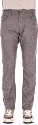 Pantaloni Torino Reggae Slim-fit Jeans - Heren - Slim Fit Jeans - Bruin - W31 - Denim - Jeans