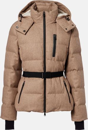 Brunello Cucinelli Virgin wool flannel down jacket