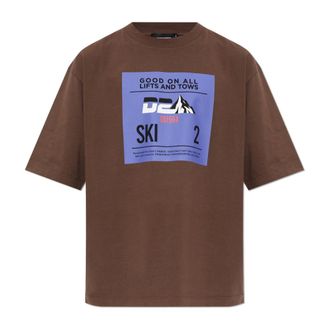 Dsquared2 Hombre, Camisetas, Marr&oacute;n, Talla: 3XL