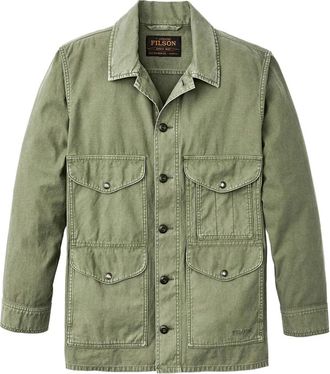 Filson Giacca-camicia con tasche - Verde