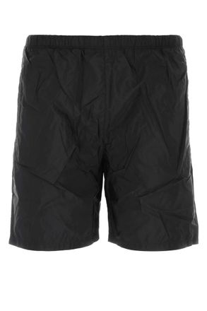 Prada Black nylon swimming shorts
