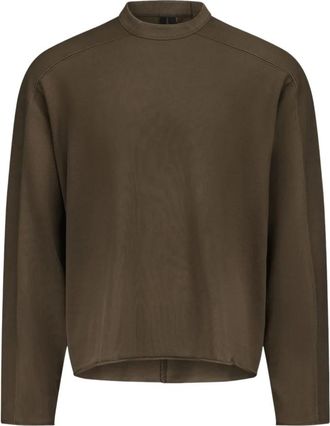 Entire studios BT Brunette Heavy Long Sleeve - Heren - Longsleeves - Groen - M - Tops