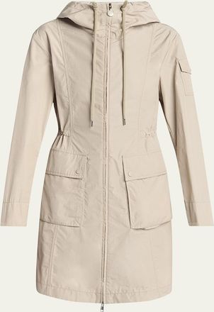 Moncler Laerte Long Hooded Parka