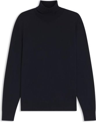 BOSS Turtleneck sweater in extra-fine merino wool