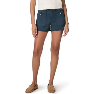 Paige Fallon Denim Shorts in Navy Moonlight at Nordstrom, Size 31