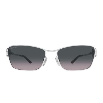 Gucci Sunglasses Gg2045 S 002 Silver/Grey Women