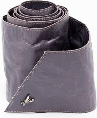 Patrizia Pepe Purple Leather Regular Womens Belt