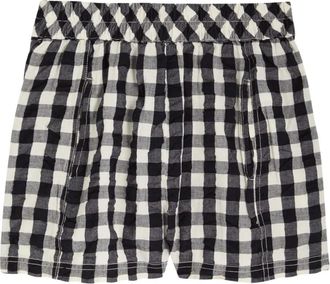 Free People Shorts a quadri - Nero