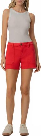 Kut from the Kloth Womens Jane High Rise Short In Tomato
