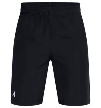 Under Armour Trainingsshorts UNDER ARMOUR UA TECH WOVEN SHORT, Damen, Gr. XS (122), N-Gr, schwarz,, wei&szlig;, Obermaterial: 100% Polyester, Hosen Trainingsshorts, f&uuml;r 