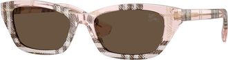 Burberry BE4488 422173 Womens Sunglasses Pink Size 52
