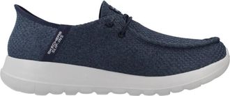 Skechers Comfortabele Instap Schoenen - Heren - Veterschoenen - Blauw - 40 EU - Schoenen