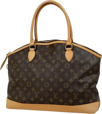 Louis Vuitton Monogram Brown Monogram Handbag Tote Bag (Pre-Owned)