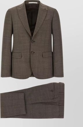Pal Zileri tailored suit dress featuring notch lapel