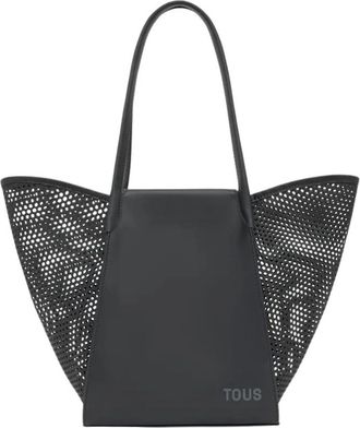Tous Tulip Tote - Dames - Shoppers - Zwart - ONE Size - Tassen