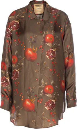Uma Wang Printed Blouse