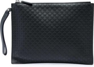 Gucci Pre-owned Gucci Microguccissima Clutch Unisex JWAB5K7GQI1UBDRC