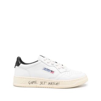 Autry Witte Sneakers voor Stijlvolle Look - Heren - Sneakers - Wit - 47 EU - Leer - Schoenen