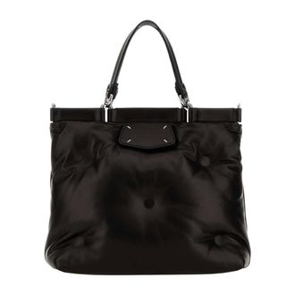 Maison Margiela Handbags, female, Black, Size: ONE SIZE Glam Slam Shopping Small