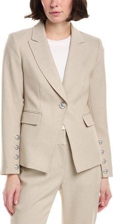 Tahari by ASL Petite Twill Blazer