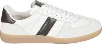 Tom Ford Logo Veterschoenen met lage top - Heren - Sneakers - Wit - 40 EU - Schoenen