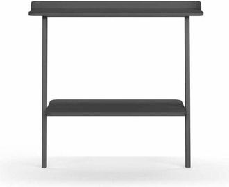 HERDASA Herdasa - Recibidor Modelo 787 Acabado Grafito, 87.5 Cm (alto) X 111 Cm (ancho) X 31 Cm (prof.)