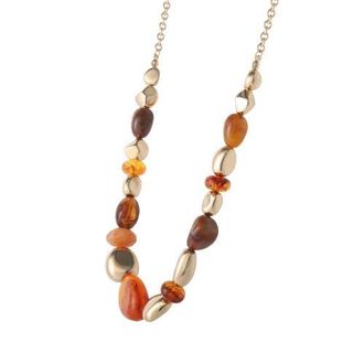 Jessica Simpson Beaded Chunky Necklace Gold-Tone 18+3, Country and Western Jewelry for Women, Country Concert Necklace at Nordstrom