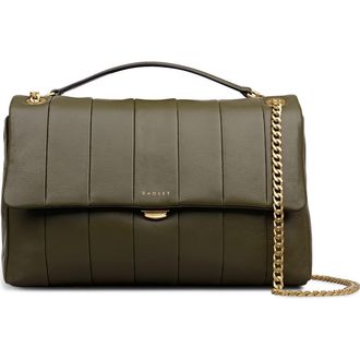 Radley London Burton Way Flap Crossbody Bag in Pine Needle at Nordstrom Rack